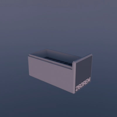Munitionsbox .260 Remington – 50er (BBox)