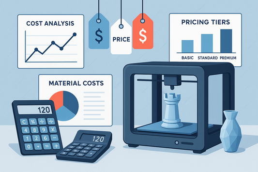 Preisbildung von 3D-Druck-Erzeugnissen – warum es nicht nur „ein bisschen Filament“ ist