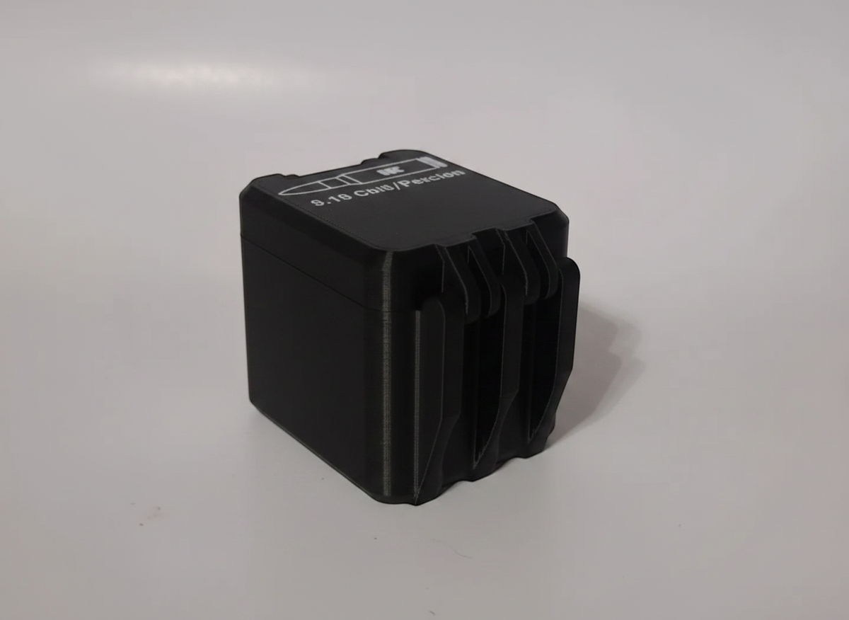 
Filamelt Munitionsbox / 308 Winchester / 'Klappdeckel' / Patronenbox, Ammo Box - 3D-Druck aus dem Westerwald