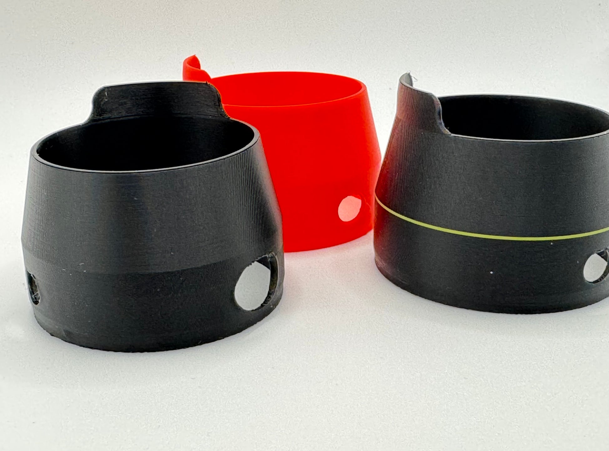 AEA HP Max 2 - Anschlussblende für Lufttank - optional mit Farbindikator - 3D-Druck aus dem Westerwald