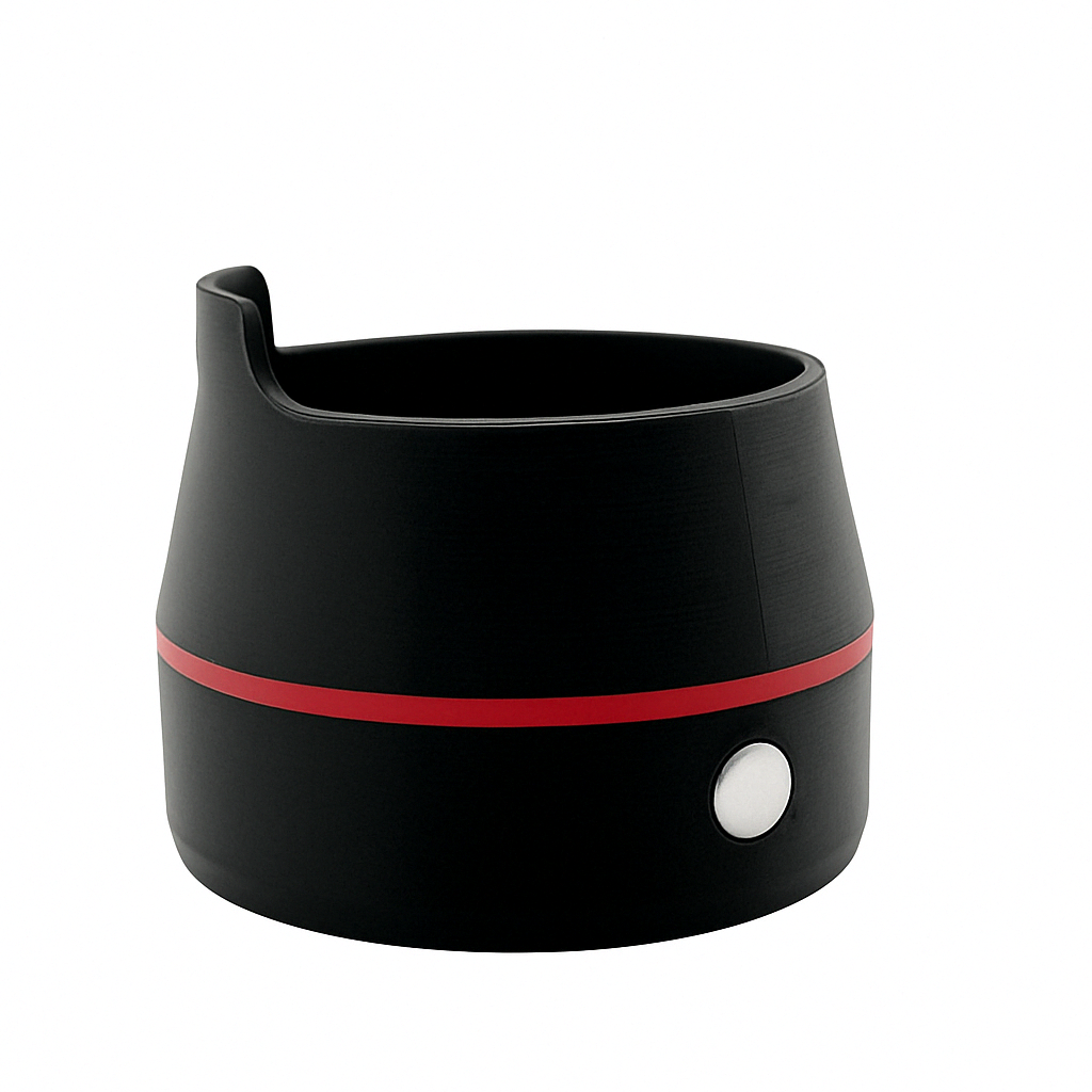 AEA HP Max 2 - Anschlussblende für Lufttank - optional mit Farbindikator - 3D-Druck aus dem Westerwald