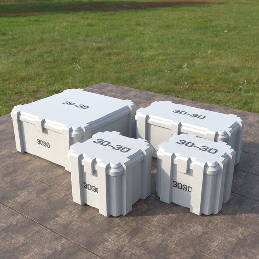 Filamelt Munitionsbox / .30-30 WIN / ‘Klappdeckel’  / Patronenbox, Ammo Box - 3D-Druck aus dem Westerwald