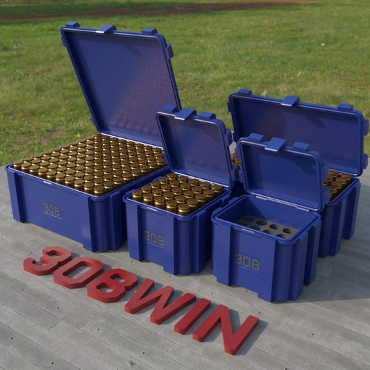 Filamelt Munitionsbox / .308 Winchester / ‘Klappdeckel’  / Patronenbox, Ammo Box - 3D-Druck aus dem Westerwald