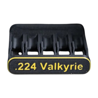 Filamelt Patronenclip .224 Valkyrie - Cartridge Clip - 3D-Druck aus dem Westerwald