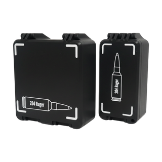Filamelt Munitionsbox / 204 Ruger / 'Klapp- / Rastdeckel' / Patronenbox, Ammo Box