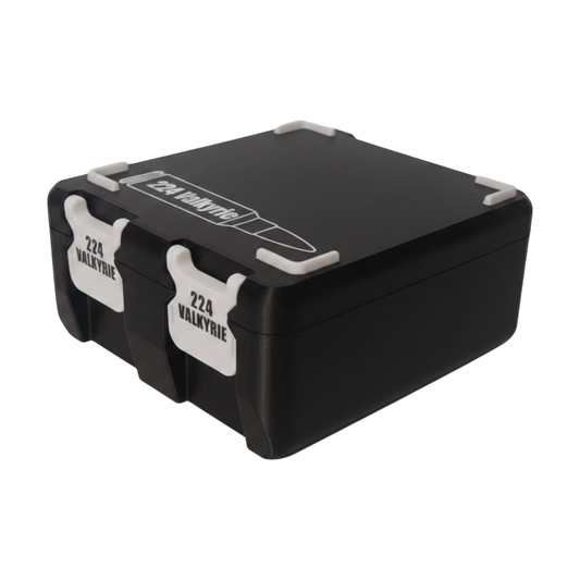 Filamelt Munitionsbox / 224 Valkyrie / 'Klappdeckel' / Patronenbox, Ammo Box - 3D-Druck aus dem Westerwald