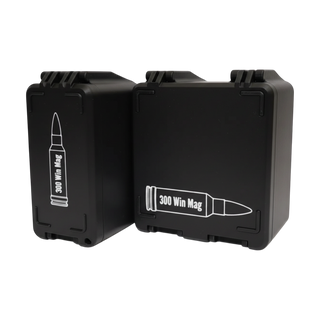 Filamelt Munitionsbox / 300 Winchester Magnum / 'Klapp- / Rastdeckel' / Patronenbox, Ammo Box