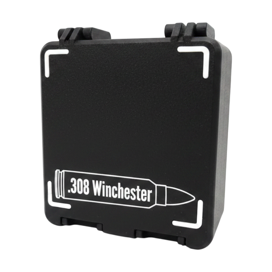 Filamelt Munitionsbox / 308 Winchester / 'Klappdeckel' / Patronenbox, Ammo Box - 3D-Druck aus dem Westerwald