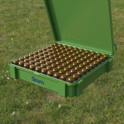 Munitionsbox 9x19mm Para / Luger – 100er (ABox)