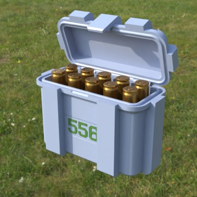 Munitionsbox 5.56×45mm NATO – 10er (ABox)
