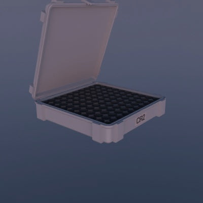 Munitionsbox CR2 Batteriebox – 100er (ABox)