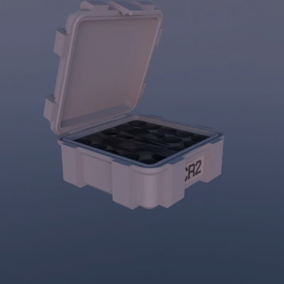 Munitionsbox CR2 Batteriebox – 25er (ABox)