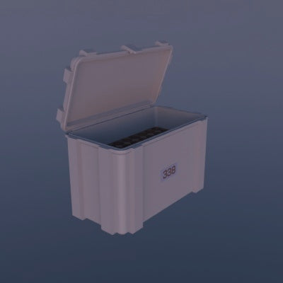 Munitionsbox .338 Lapua Magnum – 50er (ABox)