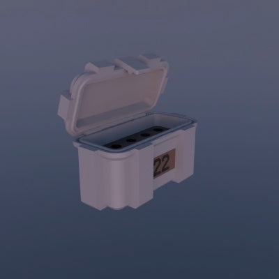 Munitionsbox .22 Hornet – 10er (ABox)