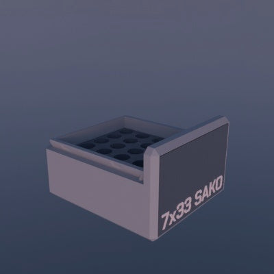 Munitionsbox 7x33mm Sako – 25er (BBox)
