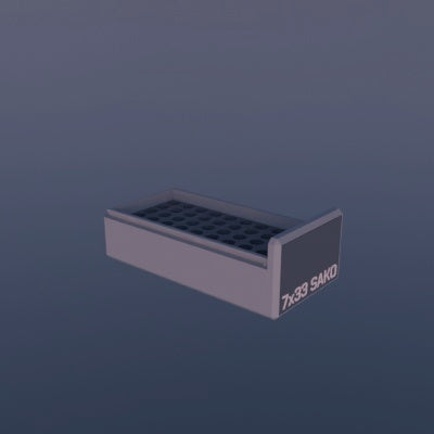 Munitionsbox 7x33mm Sako – 50er (BBox)